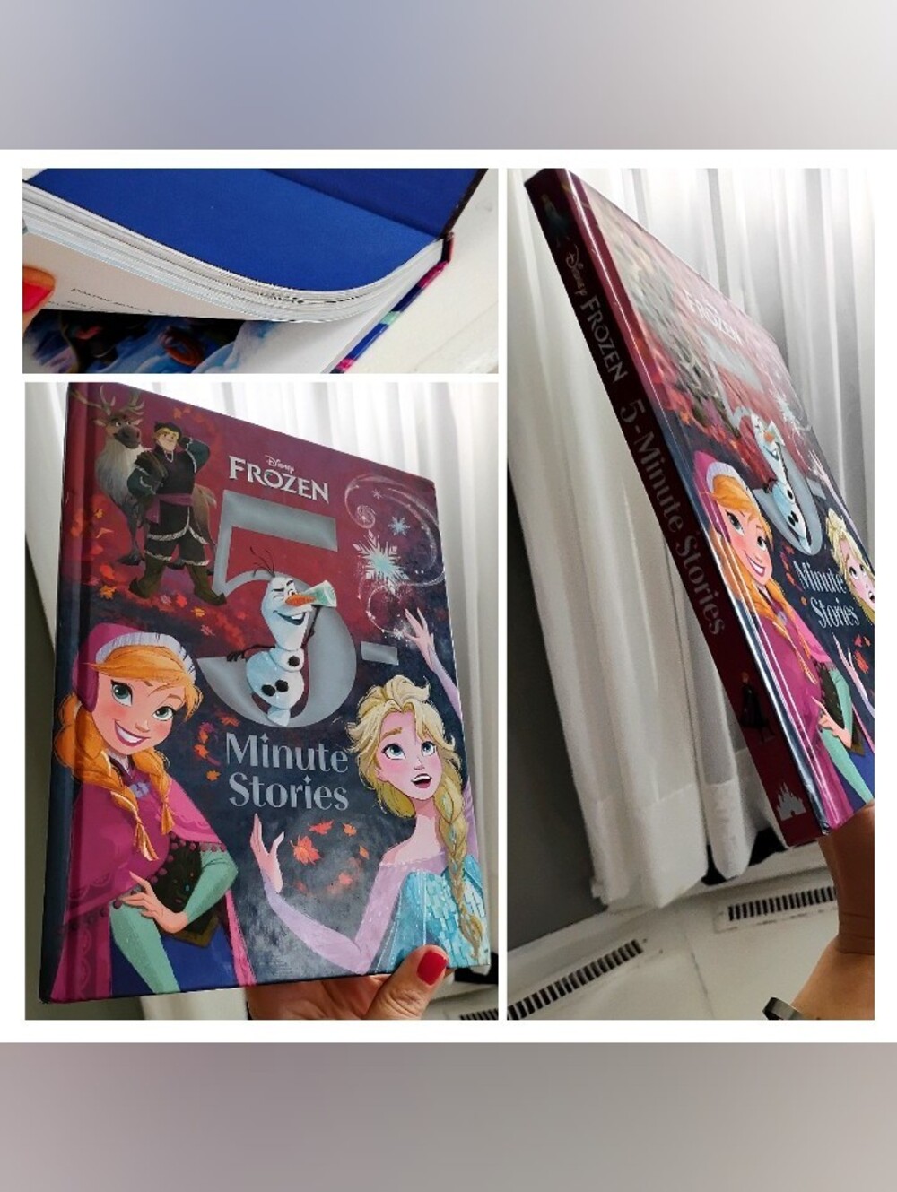 NWT Disney Frozen full pictorial 5-Minute Stories Book